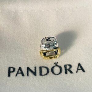 Pandora Green Bay Packers Charm Football Helmet Charm Pendant